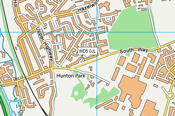 WD5 0JL map - OS VectorMap District (Ordnance Survey) WD5 0JL map - OS VectorMap District (Ordnance Survey)