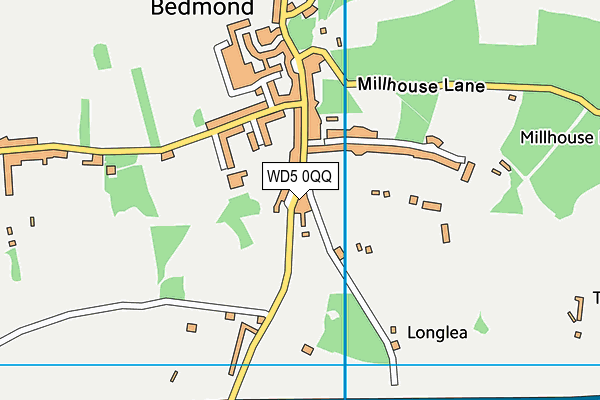 WD5 0QQ map - OS VectorMap District (Ordnance Survey) WD5 0QQ map - OS VectorMap District (Ordnance Survey)