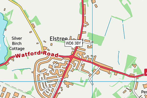 WD6 3BY map - OS VectorMap District (Ordnance Survey) WD6 3BY map - OS VectorMap District (Ordnance Survey)
