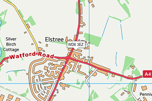 WD6 3EZ map - OS VectorMap District (Ordnance Survey) WD6 3EZ map - OS VectorMap District (Ordnance Survey)