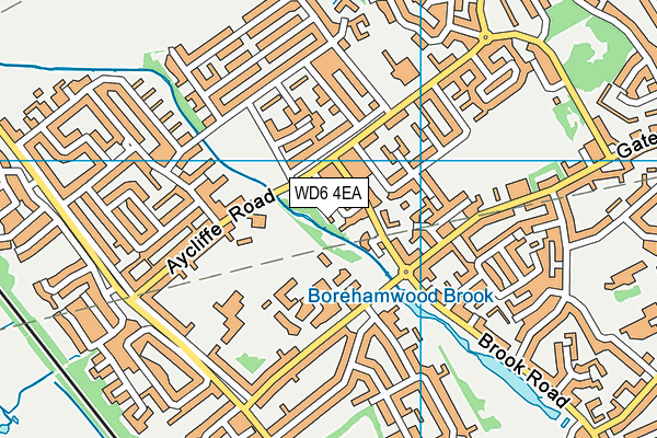 WD6 4EA map - OS VectorMap District (Ordnance Survey) WD6 4EA map - OS VectorMap District (Ordnance Survey)