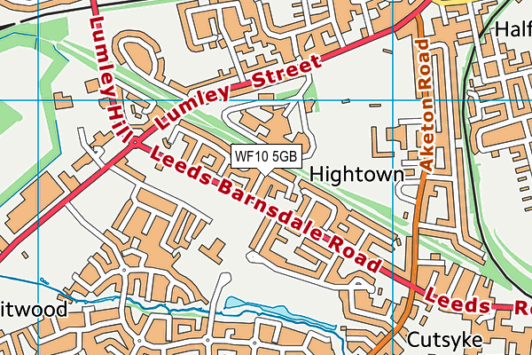 WF10 5GB map - OS VectorMap District (Ordnance Survey) WF10 5GB map - OS VectorMap District (Ordnance Survey)