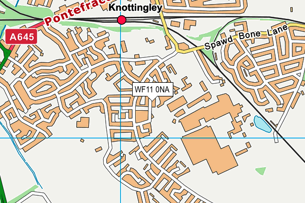 WF11 0NA map - OS VectorMap District (Ordnance Survey) WF11 0NA map - OS VectorMap District (Ordnance Survey)