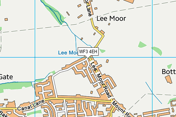 WF3 4EH map - OS VectorMap District (Ordnance Survey) WF3 4EH map - OS VectorMap District (Ordnance Survey)