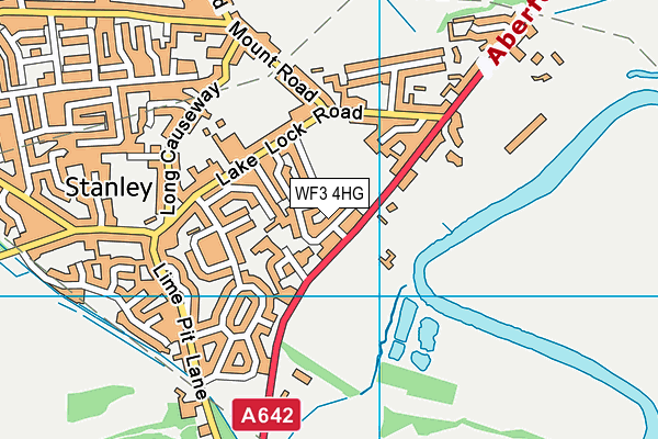 WF3 4HG map - OS VectorMap District (Ordnance Survey) WF3 4HG map - OS VectorMap District (Ordnance Survey)