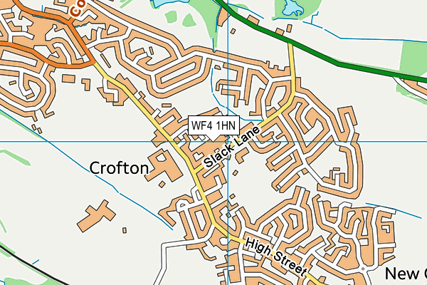 WF4 1HN map - OS VectorMap District (Ordnance Survey) WF4 1HN map - OS VectorMap District (Ordnance Survey)