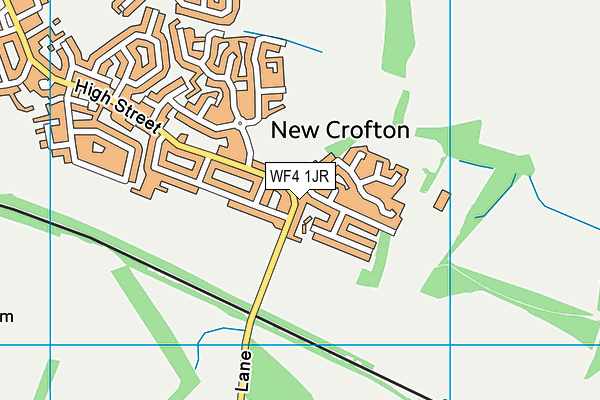 WF4 1JR map - OS VectorMap District (Ordnance Survey) WF4 1JR map - OS VectorMap District (Ordnance Survey)