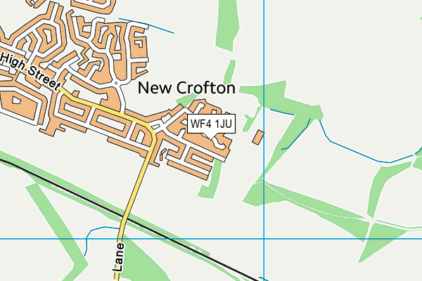 WF4 1JU map - OS VectorMap District (Ordnance Survey) WF4 1JU map - OS VectorMap District (Ordnance Survey)