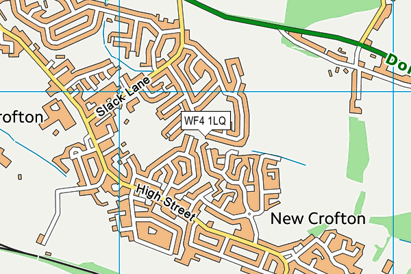 WF4 1LQ map - OS VectorMap District (Ordnance Survey) WF4 1LQ map - OS VectorMap District (Ordnance Survey)