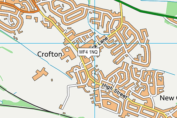 WF4 1NQ map - OS VectorMap District (Ordnance Survey) WF4 1NQ map - OS VectorMap District (Ordnance Survey)