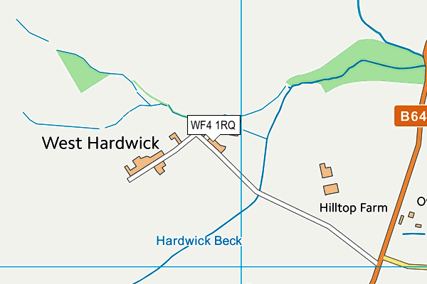 WF4 1RQ map - OS VectorMap District (Ordnance Survey) WF4 1RQ map - OS VectorMap District (Ordnance Survey)