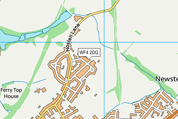 WF4 2DQ map - OS VectorMap District (Ordnance Survey) WF4 2DQ map - OS VectorMap District (Ordnance Survey)