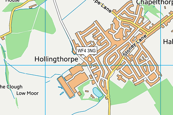 WF4 3NG map - OS VectorMap District (Ordnance Survey) WF4 3NG map - OS VectorMap District (Ordnance Survey)