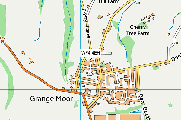 WF4 4EH map - OS VectorMap District (Ordnance Survey) WF4 4EH map - OS VectorMap District (Ordnance Survey)