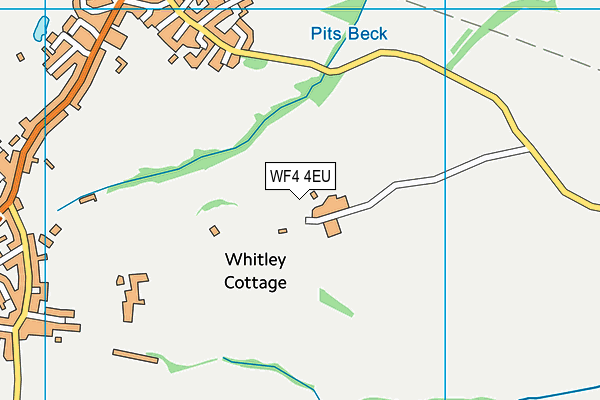 WF4 4EU map - OS VectorMap District (Ordnance Survey) WF4 4EU map - OS VectorMap District (Ordnance Survey)