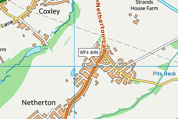 WF4 4HN map - OS VectorMap District (Ordnance Survey) WF4 4HN map - OS VectorMap District (Ordnance Survey)