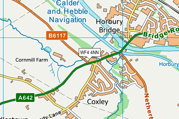 WF4 4NN map - OS VectorMap District (Ordnance Survey) WF4 4NN map - OS VectorMap District (Ordnance Survey)