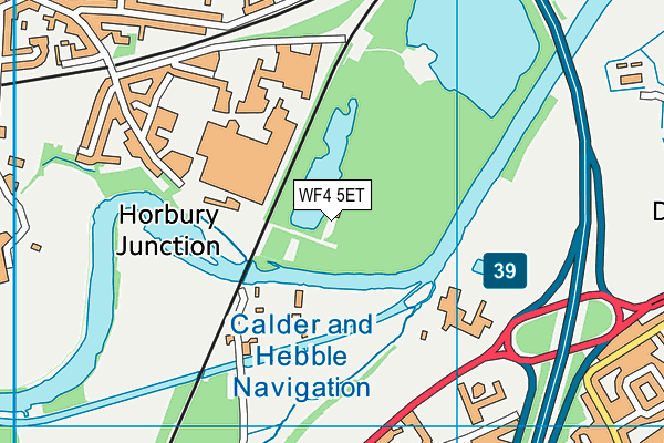 WF4 5ET map - OS VectorMap District (Ordnance Survey) WF4 5ET map - OS VectorMap District (Ordnance Survey)