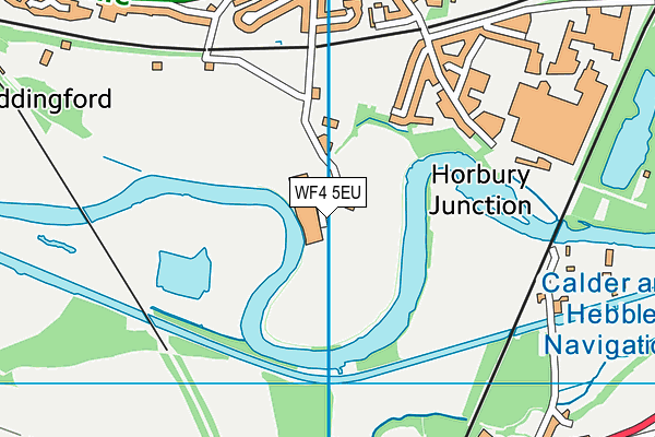 WF4 5EU map - OS VectorMap District (Ordnance Survey) WF4 5EU map - OS VectorMap District (Ordnance Survey)
