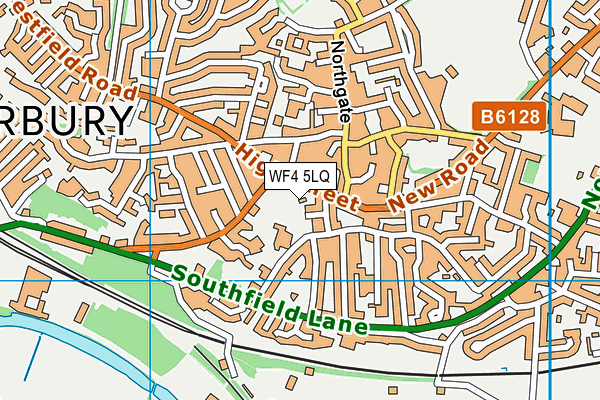 WF4 5LQ map - OS VectorMap District (Ordnance Survey) WF4 5LQ map - OS VectorMap District (Ordnance Survey)
