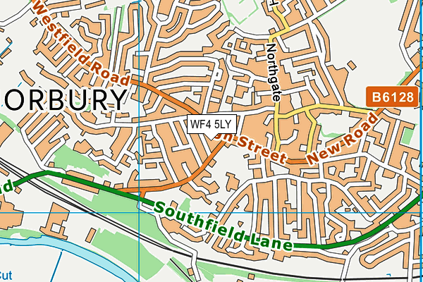 WF4 5LY map - OS VectorMap District (Ordnance Survey) WF4 5LY map - OS VectorMap District (Ordnance Survey)