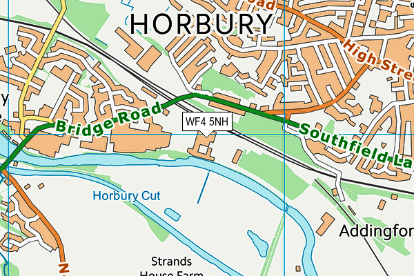 WF4 5NH map - OS VectorMap District (Ordnance Survey) WF4 5NH map - OS VectorMap District (Ordnance Survey)
