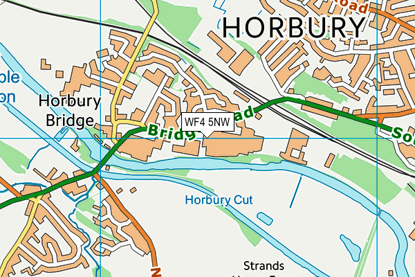 WF4 5NW map - OS VectorMap District (Ordnance Survey) WF4 5NW map - OS VectorMap District (Ordnance Survey)