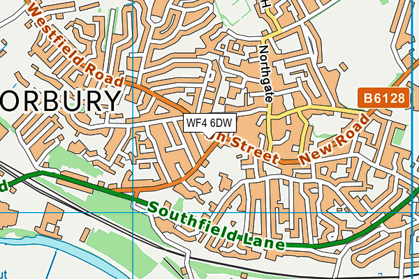 WF4 6DW map - OS VectorMap District (Ordnance Survey) WF4 6DW map - OS VectorMap District (Ordnance Survey)