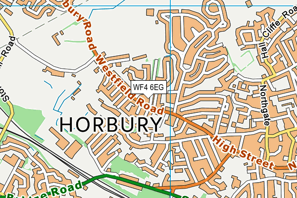 WF4 6EG map - OS VectorMap District (Ordnance Survey) WF4 6EG map - OS VectorMap District (Ordnance Survey)