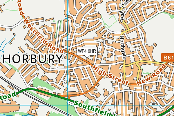 WF4 6HR map - OS VectorMap District (Ordnance Survey) WF4 6HR map - OS VectorMap District (Ordnance Survey)