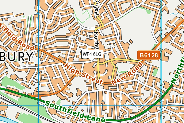 WF4 6LG map - OS VectorMap District (Ordnance Survey) WF4 6LG map - OS VectorMap District (Ordnance Survey)