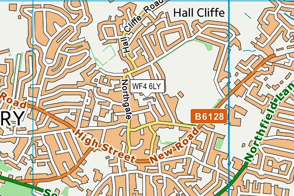 WF4 6LY map - OS VectorMap District (Ordnance Survey) WF4 6LY map - OS VectorMap District (Ordnance Survey)