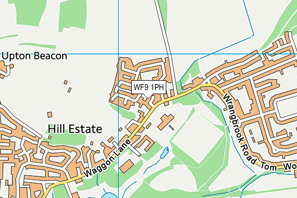 WF9 1PH map - OS VectorMap District (Ordnance Survey) WF9 1PH map - OS VectorMap District (Ordnance Survey)