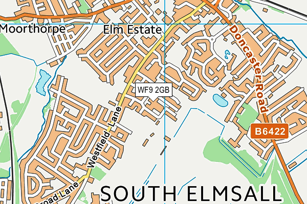 WF9 2GB map - OS VectorMap District (Ordnance Survey) WF9 2GB map - OS VectorMap District (Ordnance Survey)