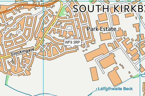 WF9 3RP map - OS VectorMap District (Ordnance Survey) WF9 3RP map - OS VectorMap District (Ordnance Survey)