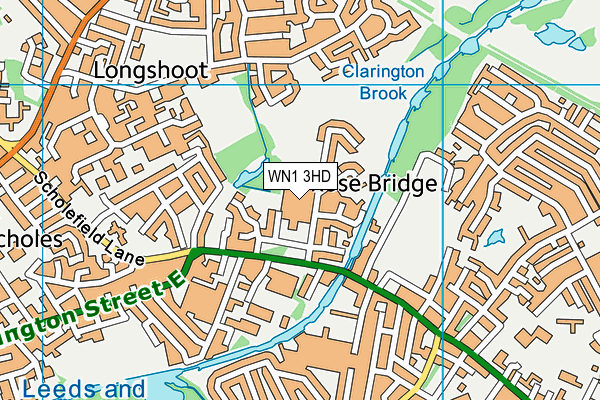 WN1 3HD map - OS VectorMap District (Ordnance Survey) WN1 3HD map - OS VectorMap District (Ordnance Survey)