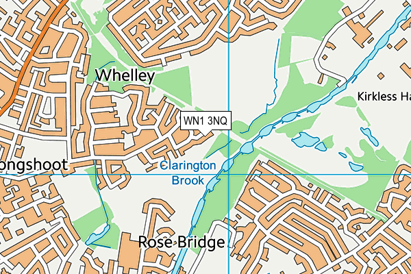 WN1 3NQ map - OS VectorMap District (Ordnance Survey) WN1 3NQ map - OS VectorMap District (Ordnance Survey)