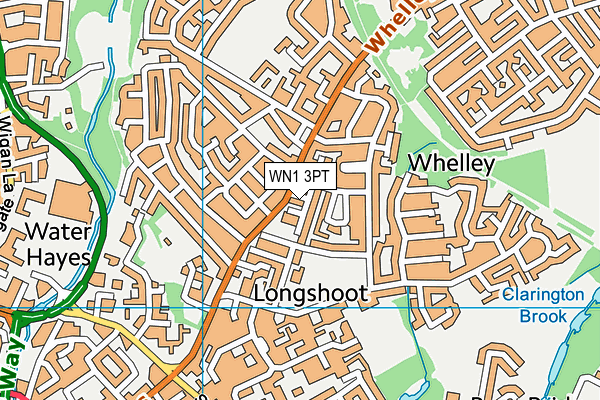 WN1 3PT map - OS VectorMap District (Ordnance Survey) WN1 3PT map - OS VectorMap District (Ordnance Survey)