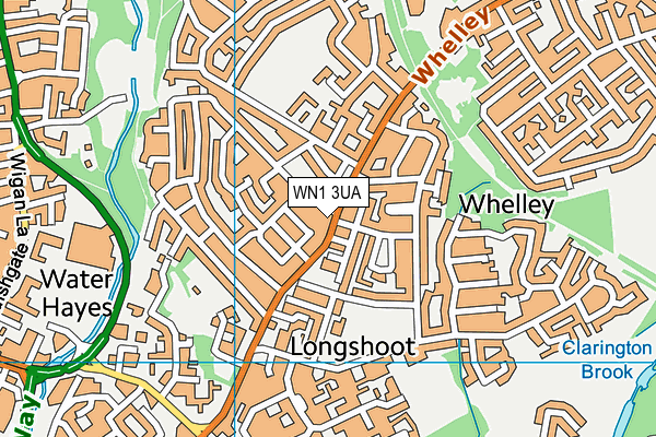 WN1 3UA map - OS VectorMap District (Ordnance Survey) WN1 3UA map - OS VectorMap District (Ordnance Survey)