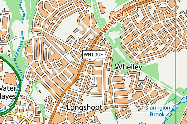 WN1 3UF map - OS VectorMap District (Ordnance Survey) WN1 3UF map - OS VectorMap District (Ordnance Survey)