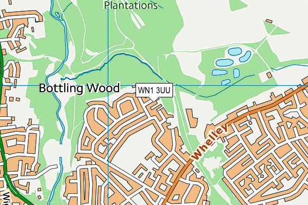 WN1 3UU map - OS VectorMap District (Ordnance Survey) WN1 3UU map - OS VectorMap District (Ordnance Survey)