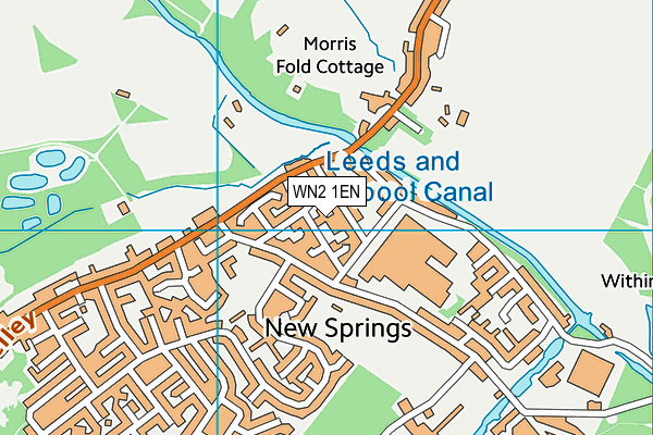 WN2 1EN map - OS VectorMap District (Ordnance Survey) WN2 1EN map - OS VectorMap District (Ordnance Survey)