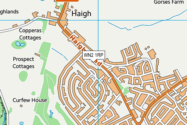 WN2 1RP map - OS VectorMap District (Ordnance Survey) WN2 1RP map - OS VectorMap District (Ordnance Survey)