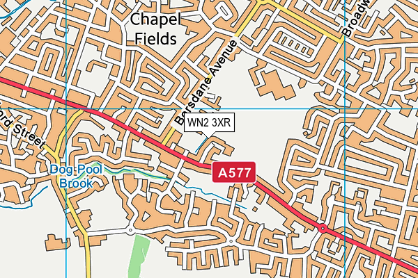 WN2 3XR map - OS VectorMap District (Ordnance Survey) WN2 3XR map - OS VectorMap District (Ordnance Survey)