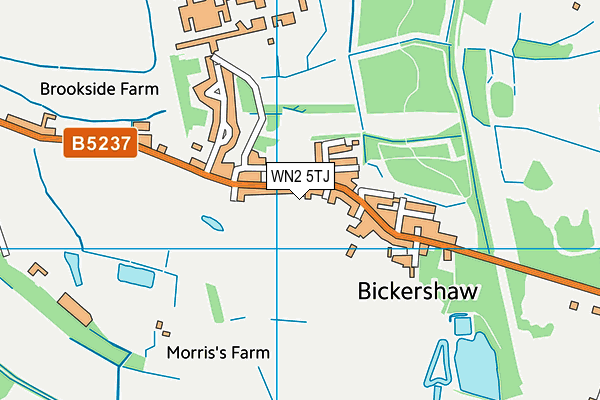 WN2 5TJ map - OS VectorMap District (Ordnance Survey) WN2 5TJ map - OS VectorMap District (Ordnance Survey)