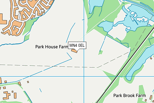 WN4 0EL map - OS VectorMap District (Ordnance Survey) WN4 0EL map - OS VectorMap District (Ordnance Survey)