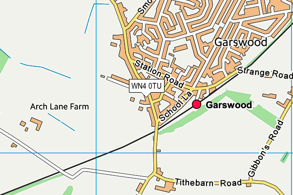 WN4 0TU map - OS VectorMap District (Ordnance Survey) WN4 0TU map - OS VectorMap District (Ordnance Survey)