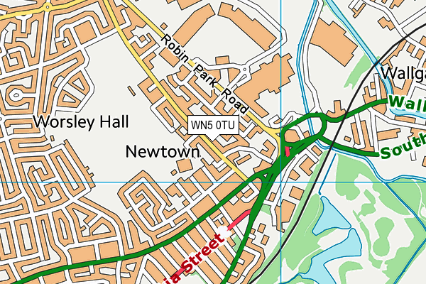 WN5 0TU map - OS VectorMap District (Ordnance Survey) WN5 0TU map - OS VectorMap District (Ordnance Survey)