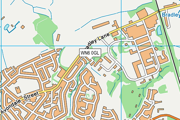 WN6 0GL map - OS VectorMap District (Ordnance Survey) WN6 0GL map - OS VectorMap District (Ordnance Survey)