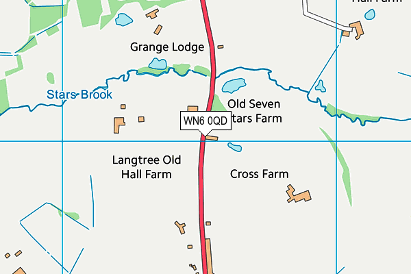 WN6 0QD map - OS VectorMap District (Ordnance Survey) WN6 0QD map - OS VectorMap District (Ordnance Survey)